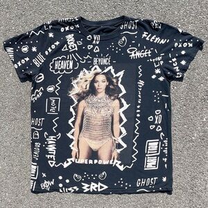 Beyoncé Superpower AOP Y2K T-Shirt Women’s Size (M)